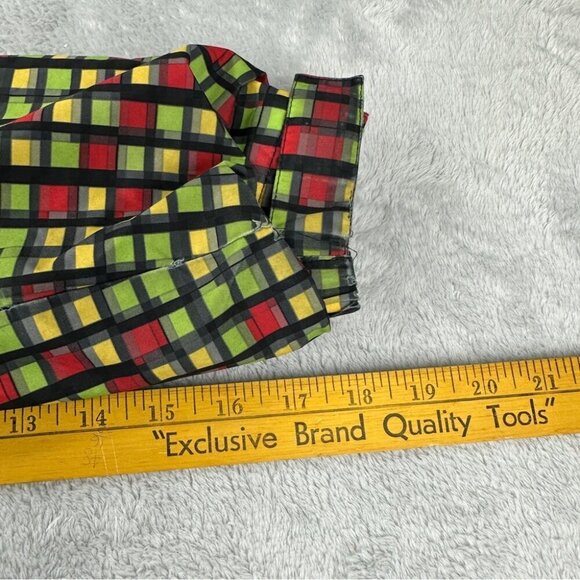 Burton Snowboarding Dryride Full Zip Up Plaid Jacket Size Large 10-12 US - Picture 6 of 15